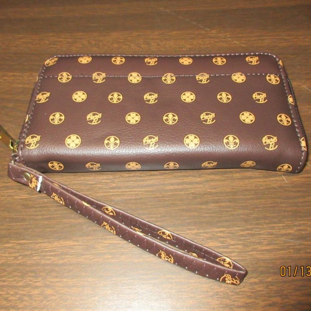 New Wallet  Brown Paris B Brand